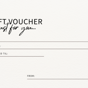 Sorella Ingulgence gift voucher or gift card