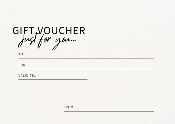 Sorella Ingulgence gift voucher or gift card